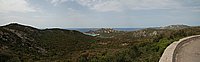 Sartenais, Cala di Roccapina (Panorama von der N196 Ri. Bonifacio).JPG